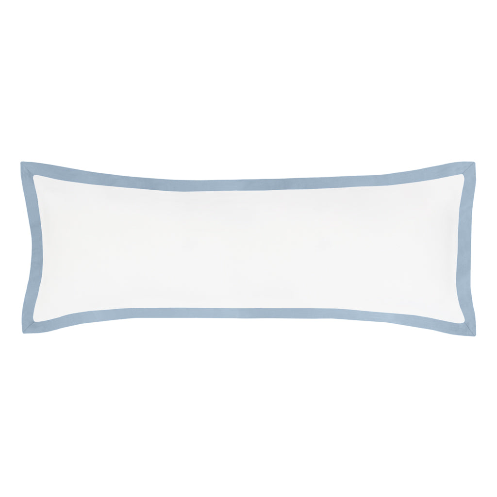 French Blue Quinn Flannel Extra Long Throw Pillow