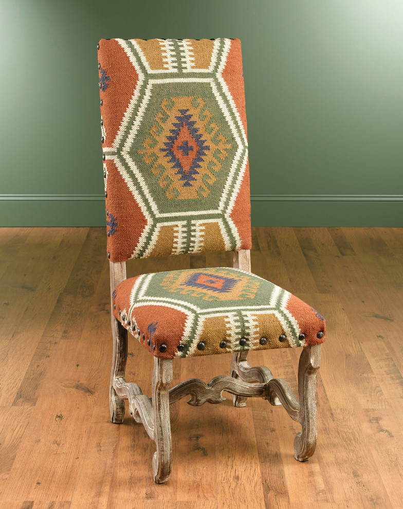 Upholstered Chair   Southwestern   Dining Chairs   by Orchard Creek Designs  Houzz