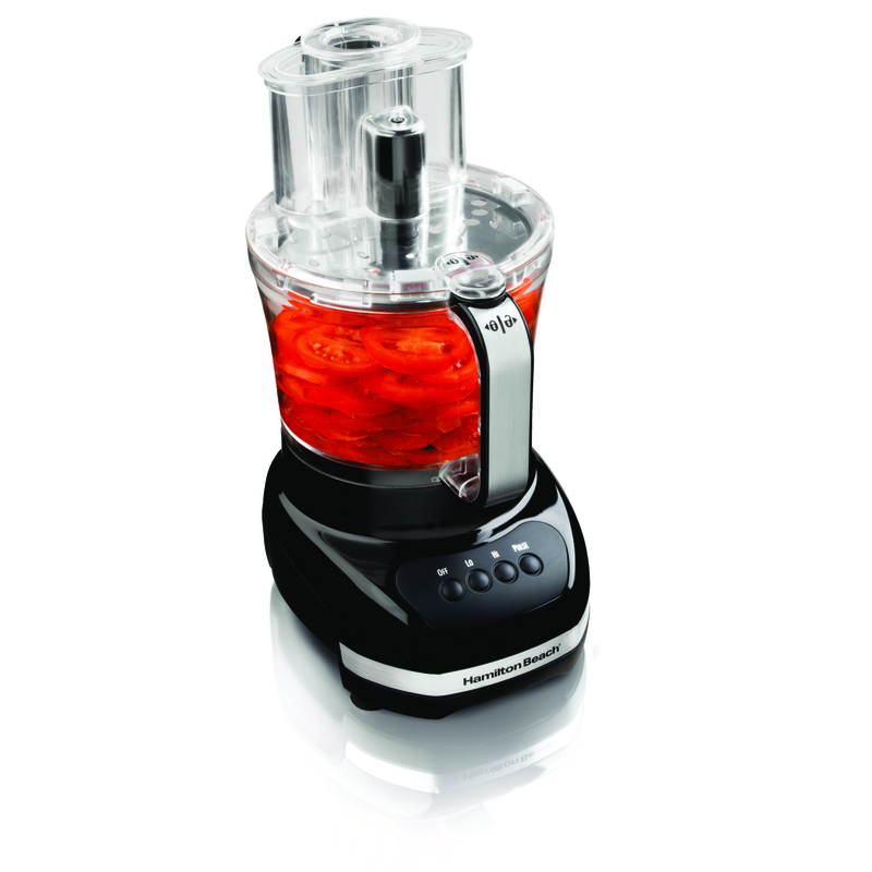 Hamilton Beach Big Mouth Black 12 cups Food Processor 500 W