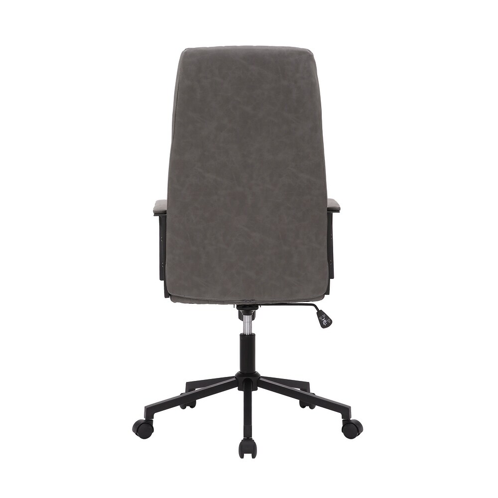 Porthos Home Shea Office Chair with Tilt Mechanism  PU Upholstery