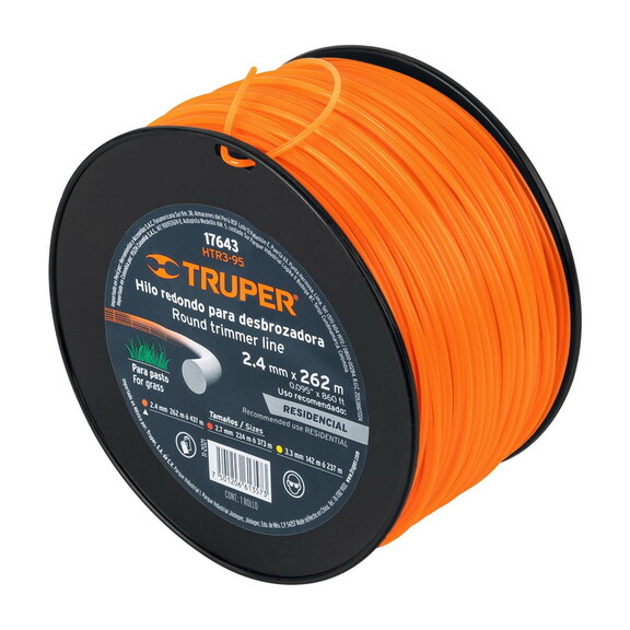 Truper 17644 .105 245 yd 3 Lbs Trimmer Line