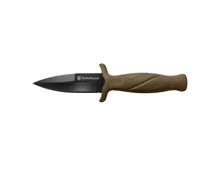 Smith  Wesson Fixed Boot Knife， FDE -  1100073