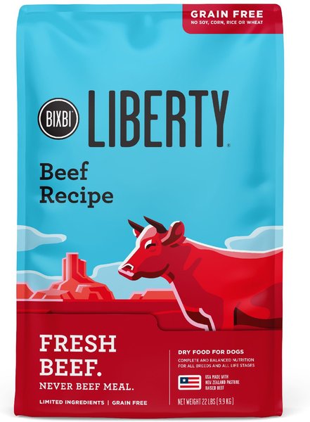 BIXBI Liberty Beef Recipe Grain-Free Dry Dog Food