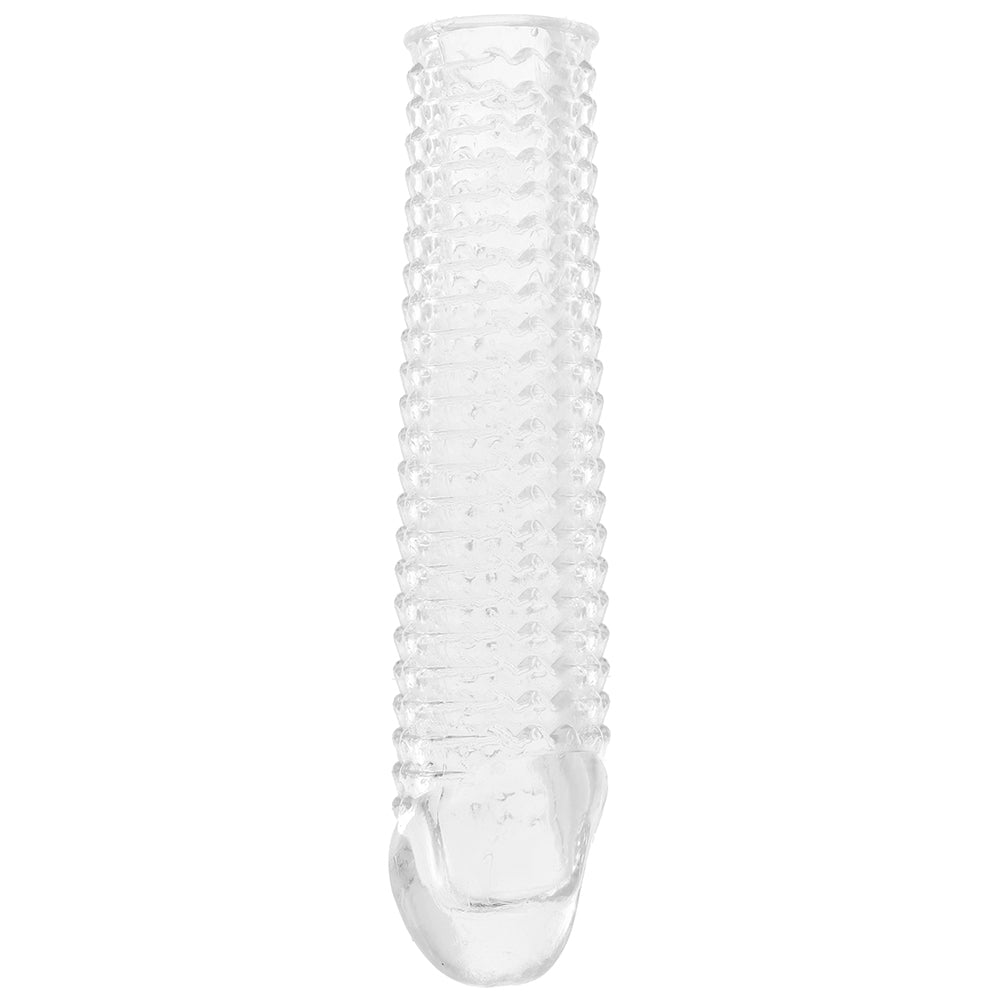 Blue Line 6.5 Inch Clear Textured Extension Sleeve