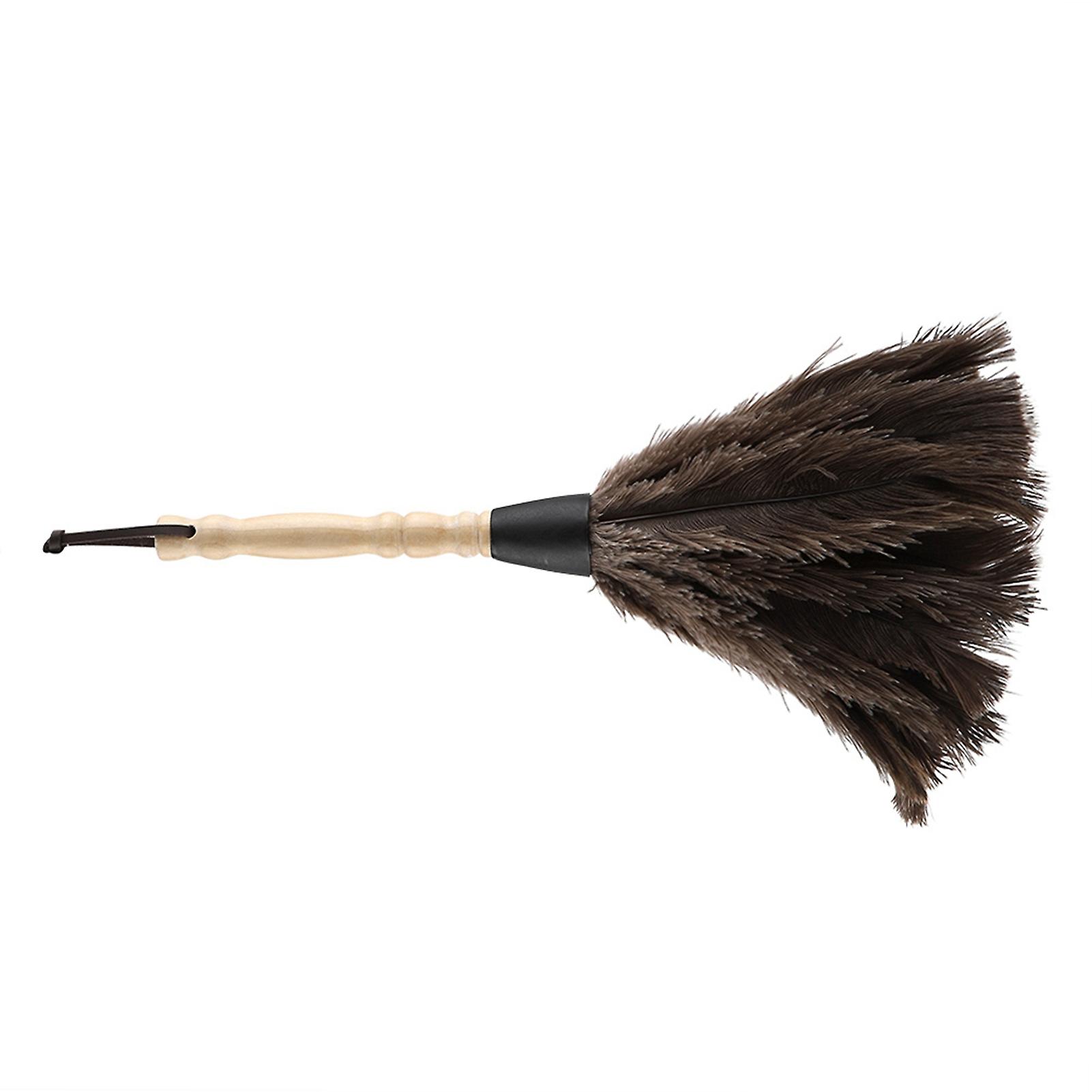 Mini Washable Reusable Ostrich Feather Duster For Books Keyboard Office Home