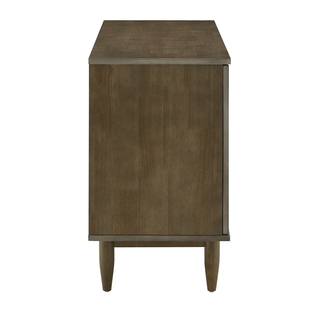 Kieran Mid Century Wood 2 Door and 3 Drawer Server by iNSPIRE Q Modern