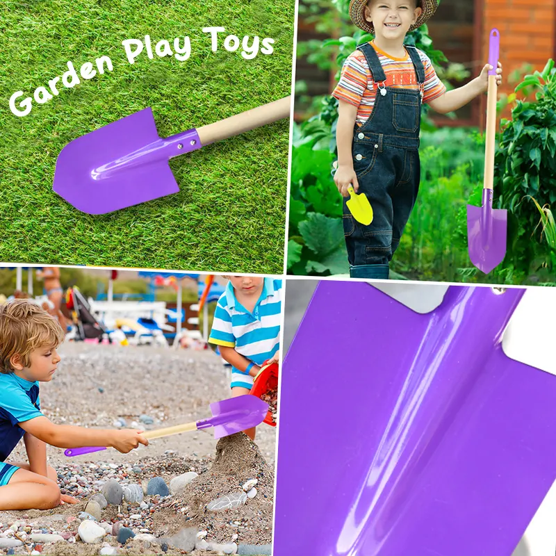 kids garden Tools Long Shovel outdoor toys custom kids garden hand tools