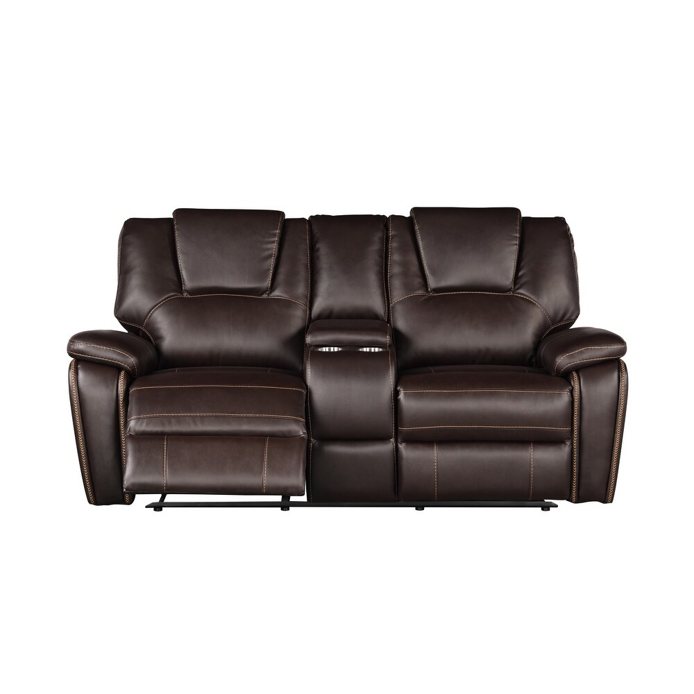 Hong Kong Transitional Style 2PC/3PC Power Reclining   USB Charger Port Sofa Made with Wood