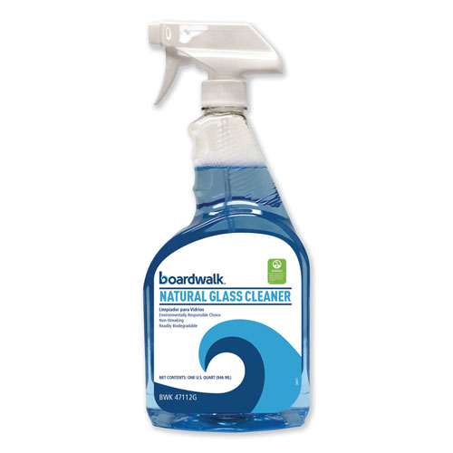 Boardwalk Natural Glass Cleaner | 32 oz Trigger Bottle， 12