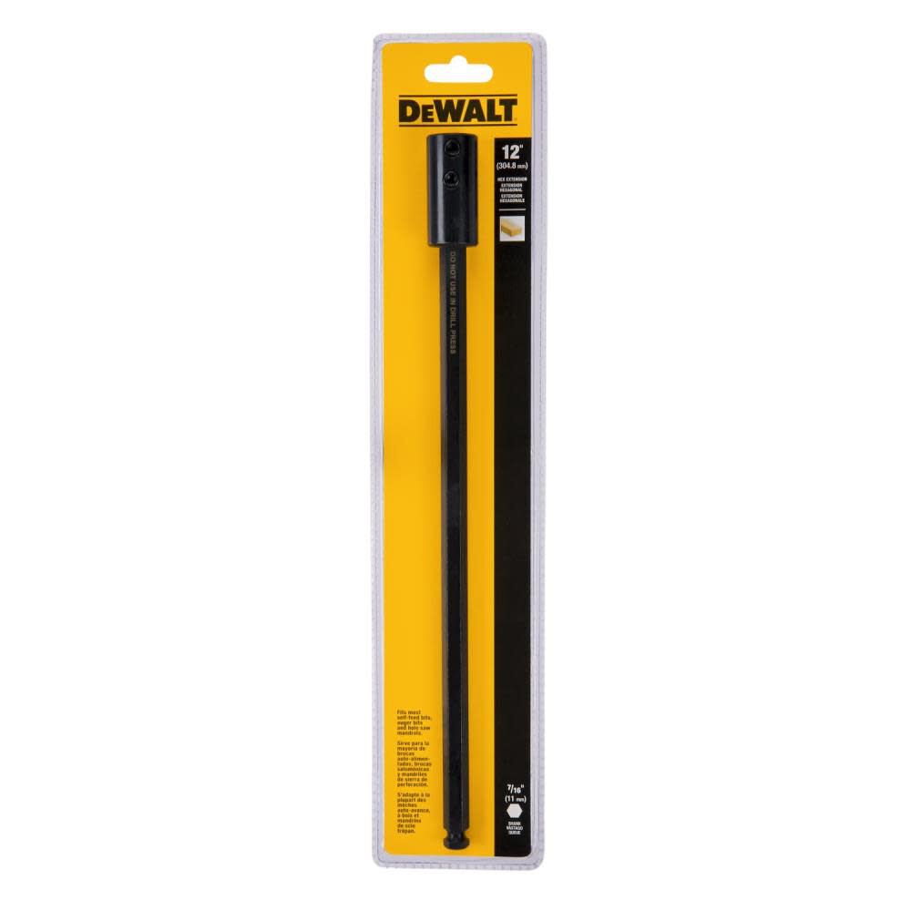 DEWALT 12 in. Self-Feed Bit Extension DW1647 from DEWALT