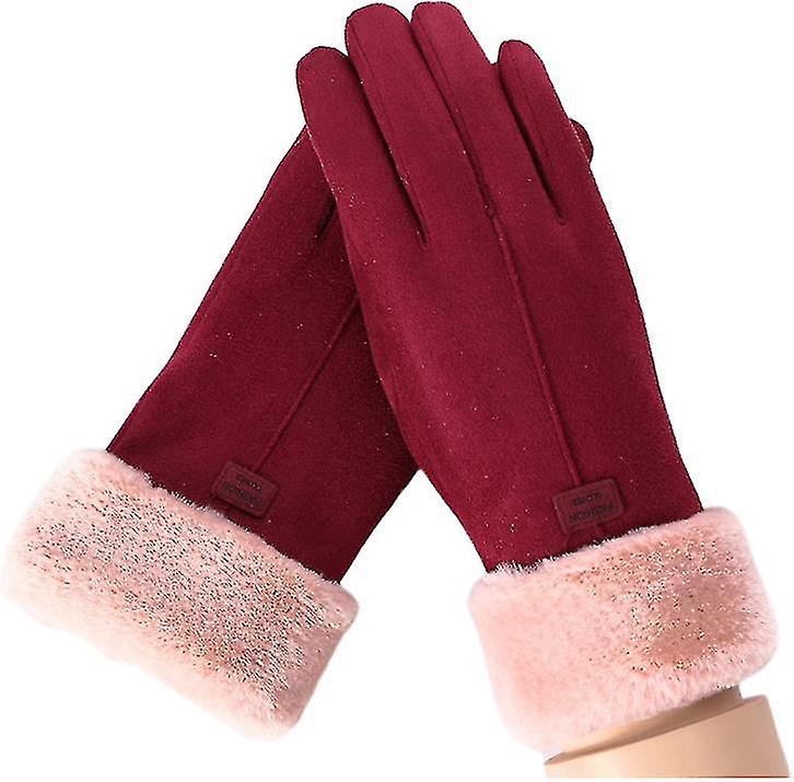 Winter Touch Screen Gloves Women's Winter Gloves Warm Mittens Zfule53