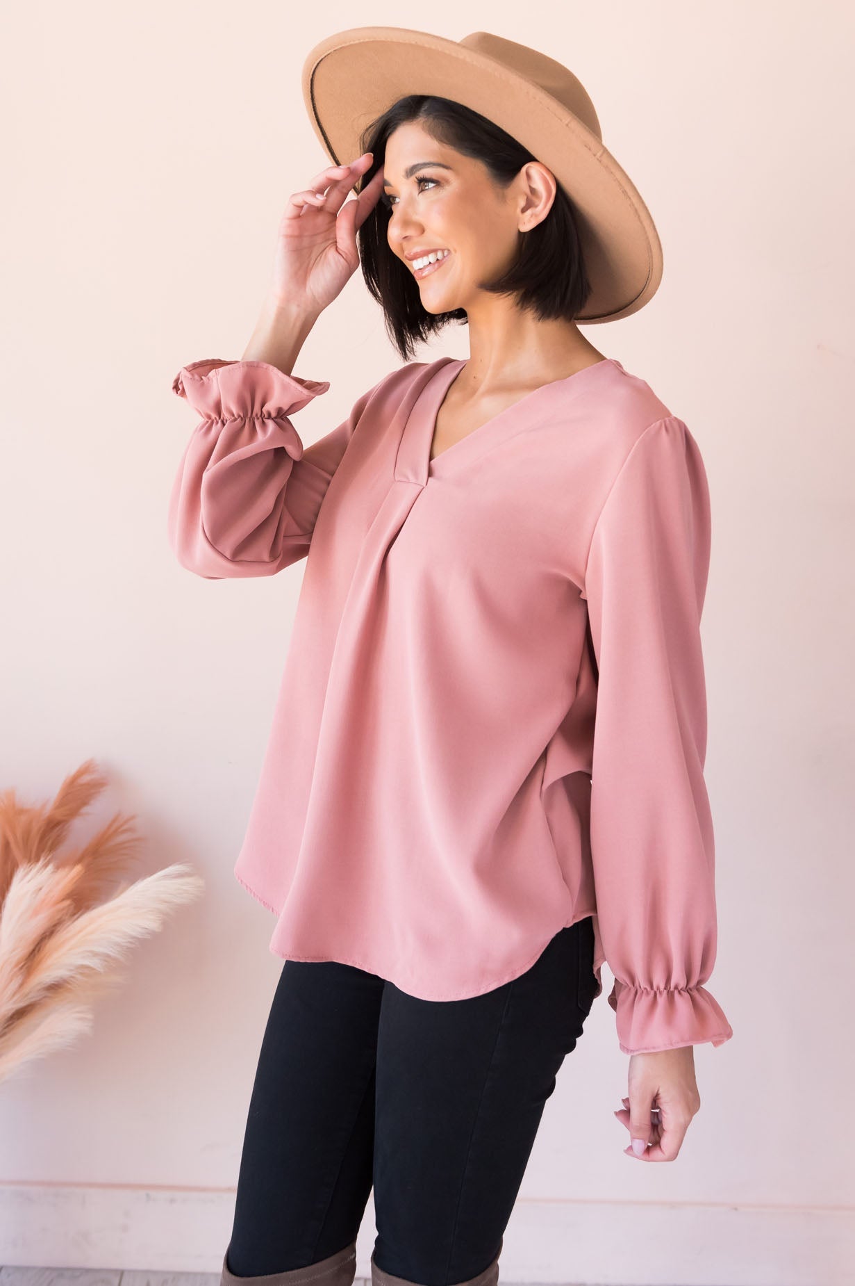 Everlasting Joy Modest Blouse