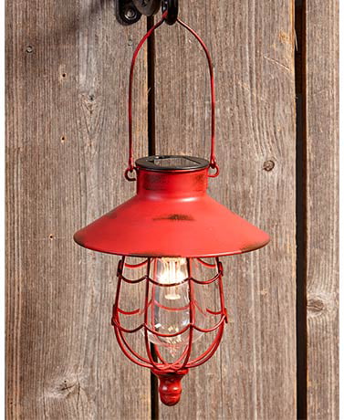 The Lakeside Collection Hanging Solar Lantern