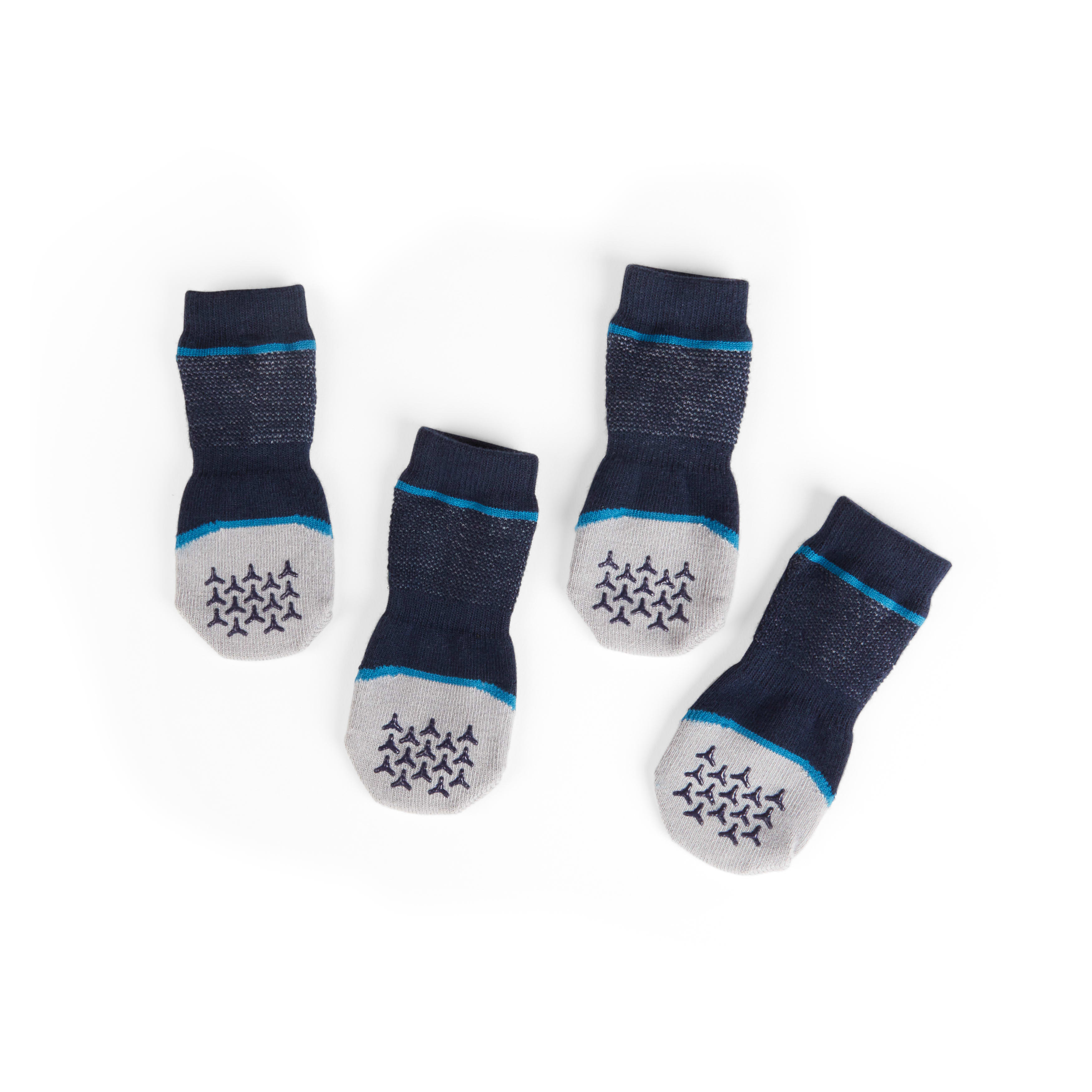 Reddy Navy Seamless Boot Sock for Dogs， X-Small/Small