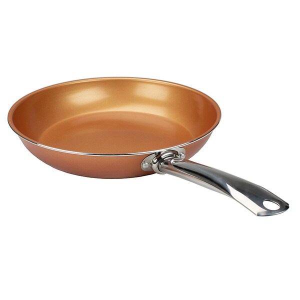 11 Inch Nonstick Induction Copper Frying Pan