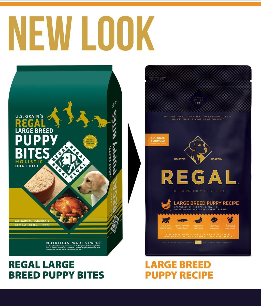 Regal Pet Foods Large Breed Puppy Recipe Dry Dog Food