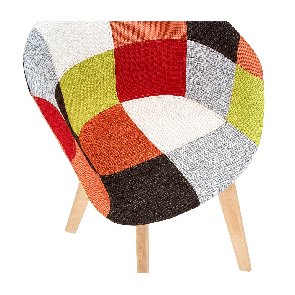 Dining chair  Patchwork Seat   High living room Chair