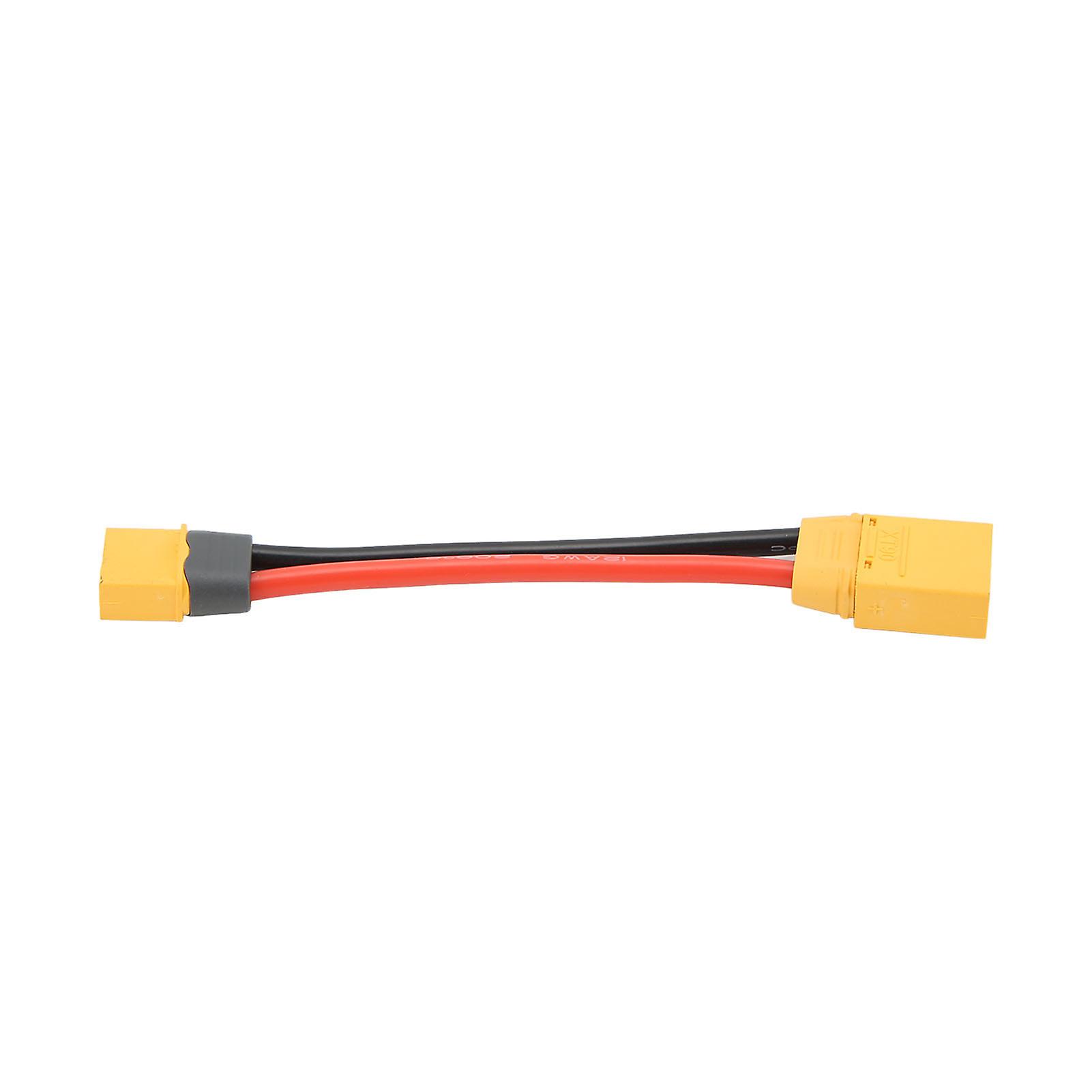 Xt90 Male To Xt60h Male Parallel Battery Connector For Rc Car Silicone Battery Cable