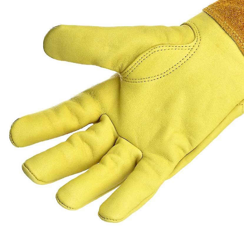 Miman Long Deerskin Gardening Gloves