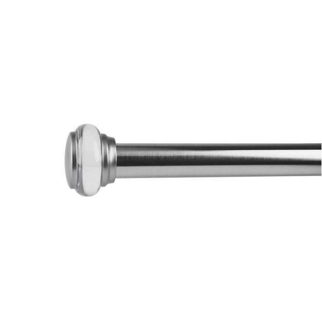 Titan Ex Curtain Rod Brushed Nickel