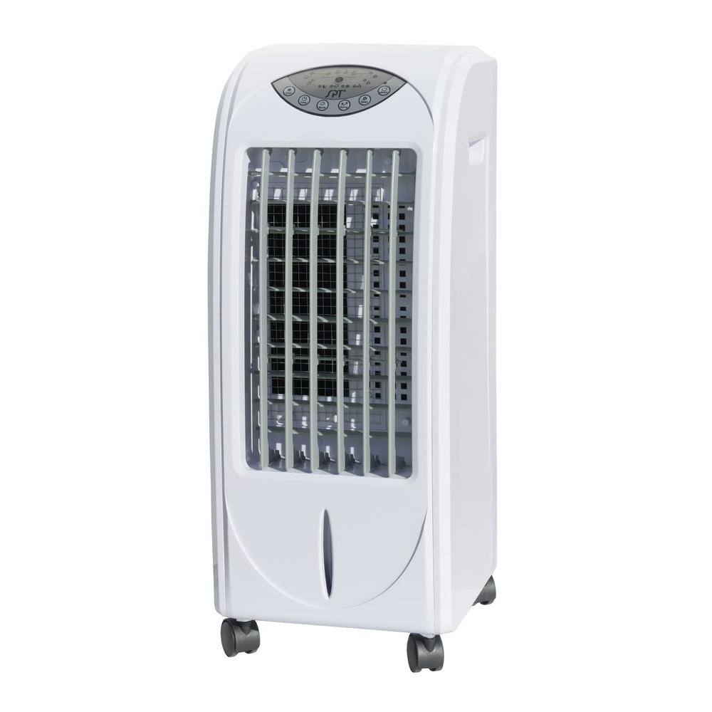 SPT 294 CFM 3-Speed Portable Evaporative Cooler for 100 sq. ft. with 3D Cooling Pad SF-614PB