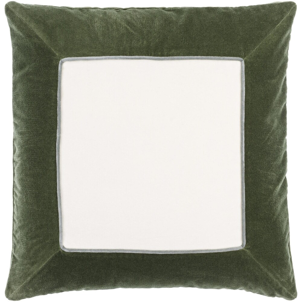 Kassandra Modern   Contemporary Border Accent Pillow