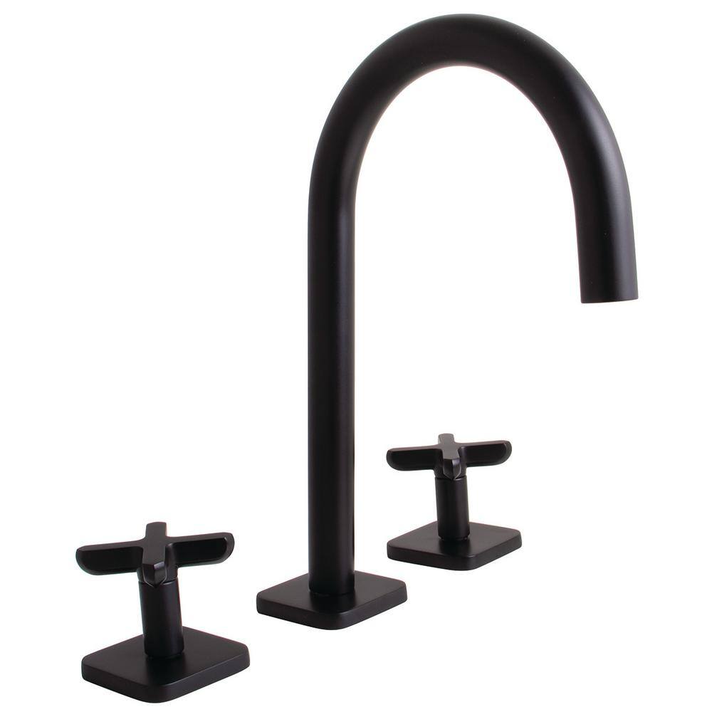 Speakman Lucid 2-Handle Deck Mount Roman Tub Faucet in Matte Black SB-3131-MB