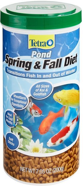 Tetra Pond Spring and Fall Diet Transitional Fish Food