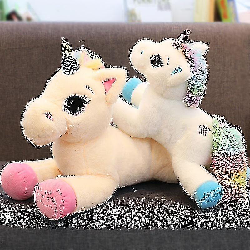 Giant Size 40cm Unicorn Plush Toy Soft Stuffed Rainbow Unicorn Doll Animal Horse Toy High Quality Gi