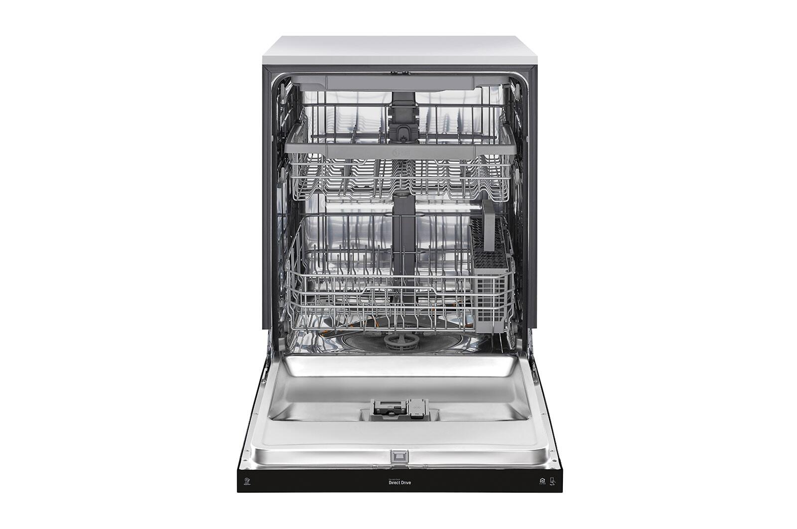 Lg LDFN4542B Front Control Dishwasher With Quadwash™ And 3Rd Rack