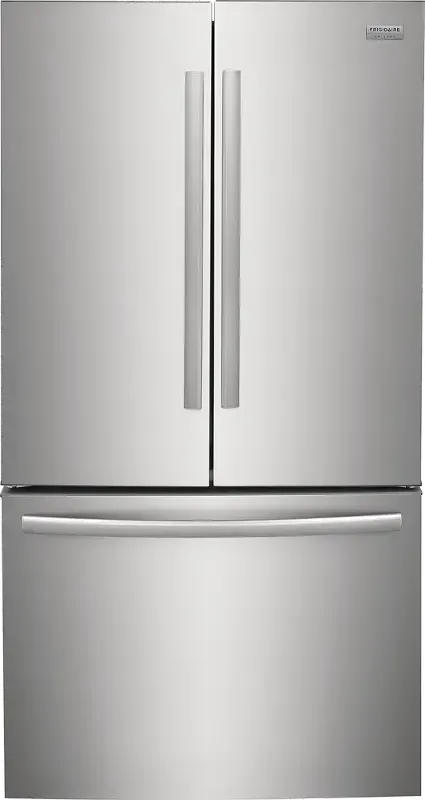 Frigidaire 23.3 cu ft French Door Refrigerator - Counter Depth Stainless Steel