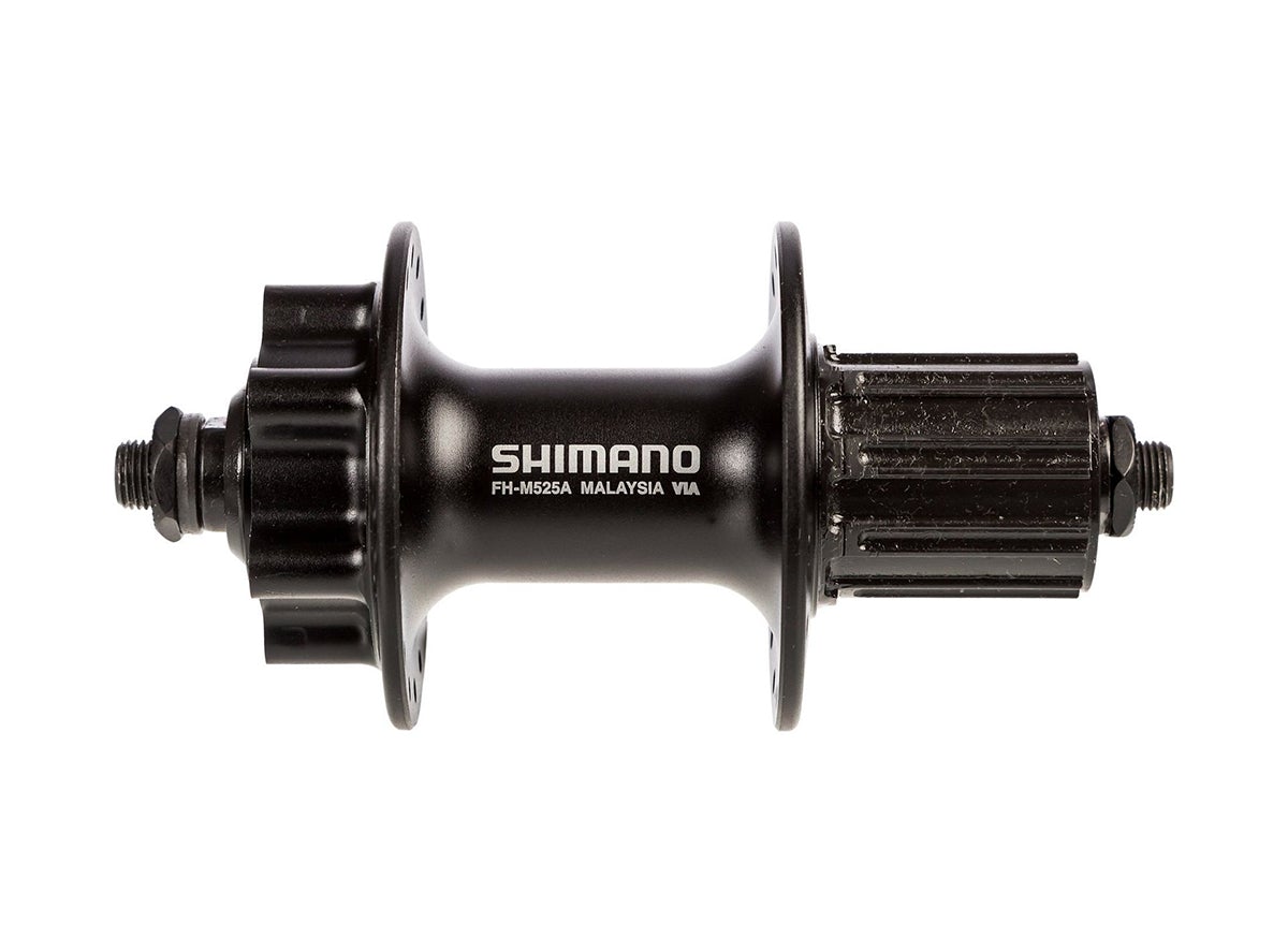 Shimano Deore M525 MTB Disc Hub - Rear - Black