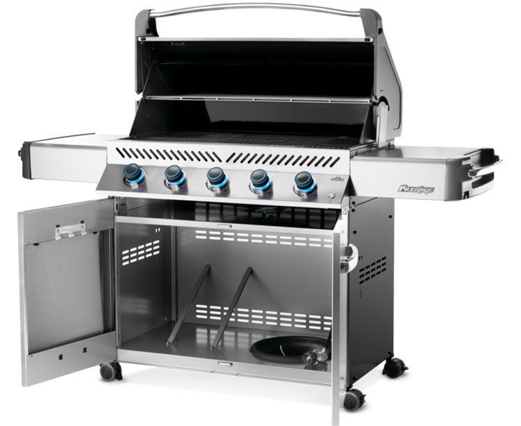 Napoleon Prestige 665 RSIB Stainless Steel Liquid Propane Gas Grill