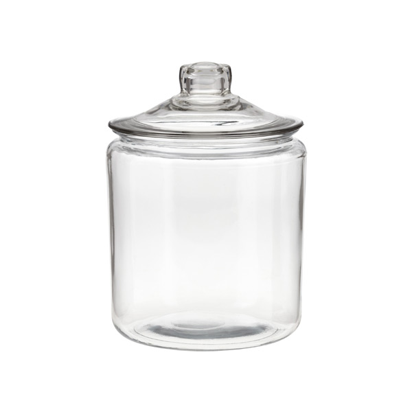 Anchor Hocking Glass Canisters with Glass Lids