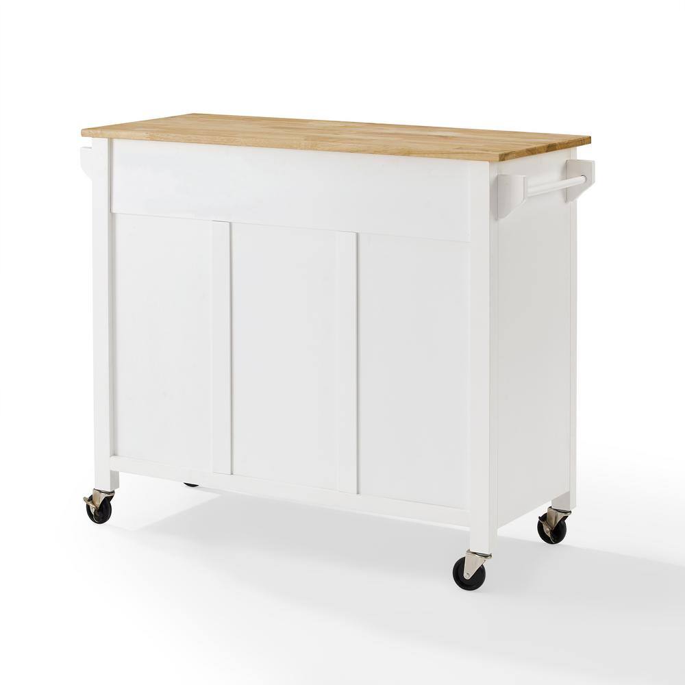 CROSLEY FURNITURE Laurel White Kitchen Island CF3033NA-WH