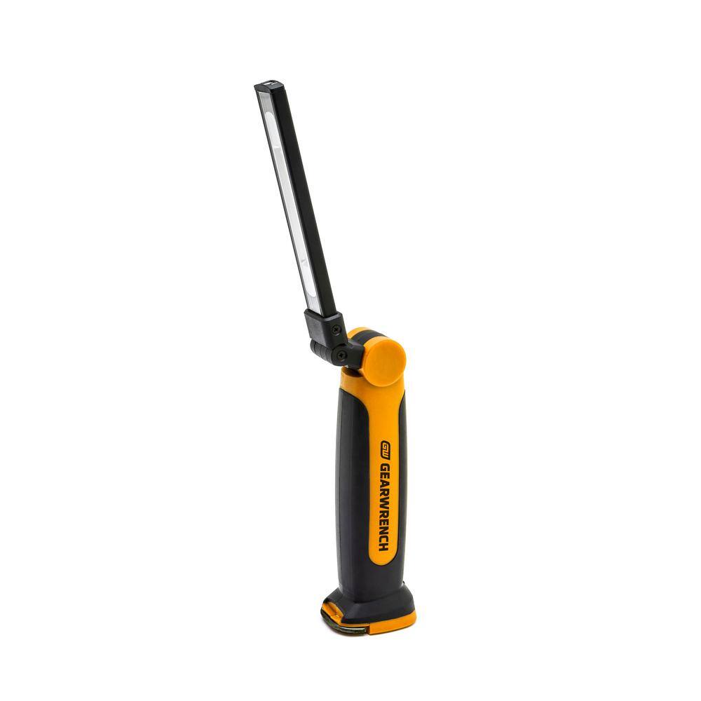 GEARWRENCH 12-12 in. 500 Lumens Lithium Ion Ultra-Thin Flex Work Light with Magnetic Base 83135