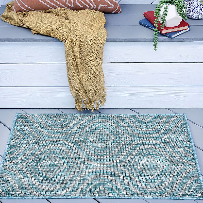 KHL Rugs Veranda Varuca Geometric Indoor Outdoor Rug