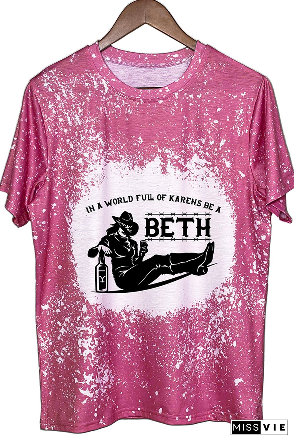 In a World Full of Karens Be A Beth,Beth Dutton,Yellowstone Graphic Tee Wholesale