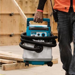 Makita 18V X2 LXT (36V) Brushless Cordless 4 Gallon HEPA Filter Dry Dust ExtractorVacuum with AWS Tool Only XCV25ZUX