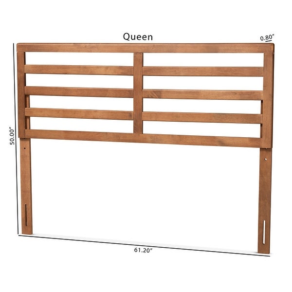 Akemi Modern and Contemporary Wood Headboard - - 33123260