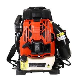 Huluwat 206 MPH 750 CFM 76CC 4-Stroke Gasoline Leaf Blower with Adjustable Shoulder Straps DJ-W46537478