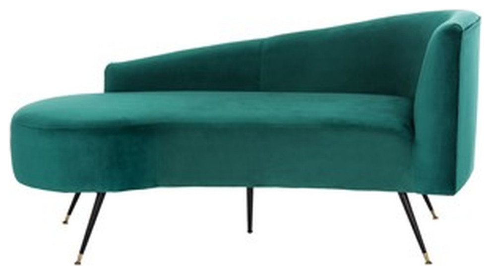 Angie Parisian Settee  Emerald   Midcentury   Loveseats   by Rustic Home Furniture Deco  Houzz