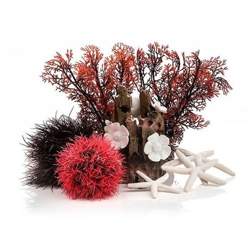 BO48442 BiOrb Red Forest Easy Decor Kit  15 Liter