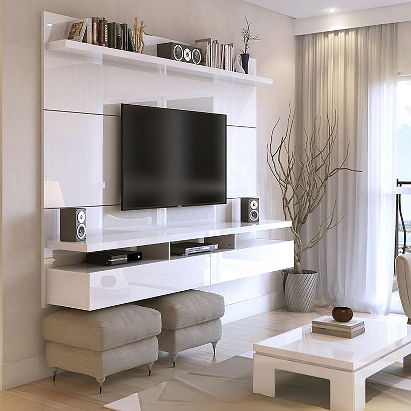 MANHATTAN COMFORT City Floating Entertainment Center Wall Decor