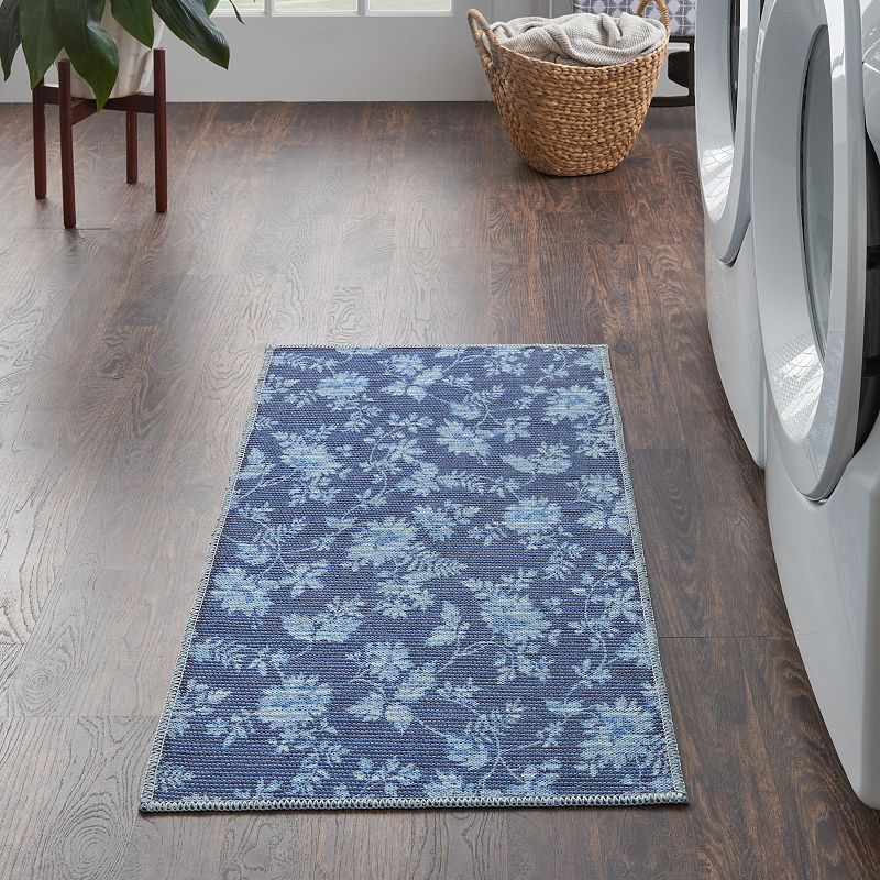 Waverly Washable Vines Area Rug