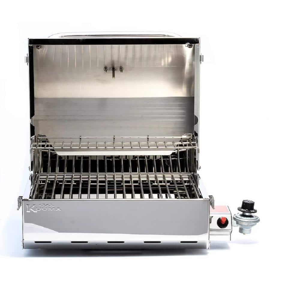 Kuuma Portable Propane Gas 216 Elite Grill in Stainless Steel