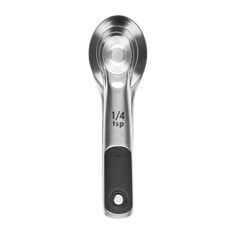 OXO Good Grips Stainless Steel Magnetic Measuring Spoon Set