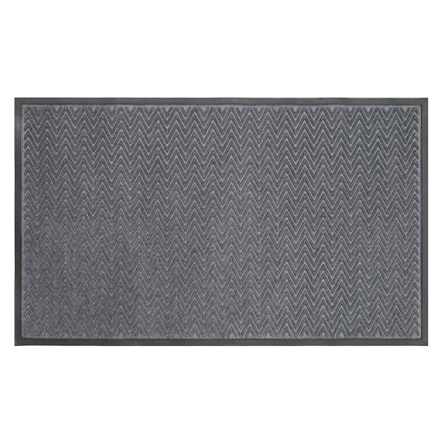 3 x27 x5 x27 Gateway Utility Doormat Charcoal Mohawk