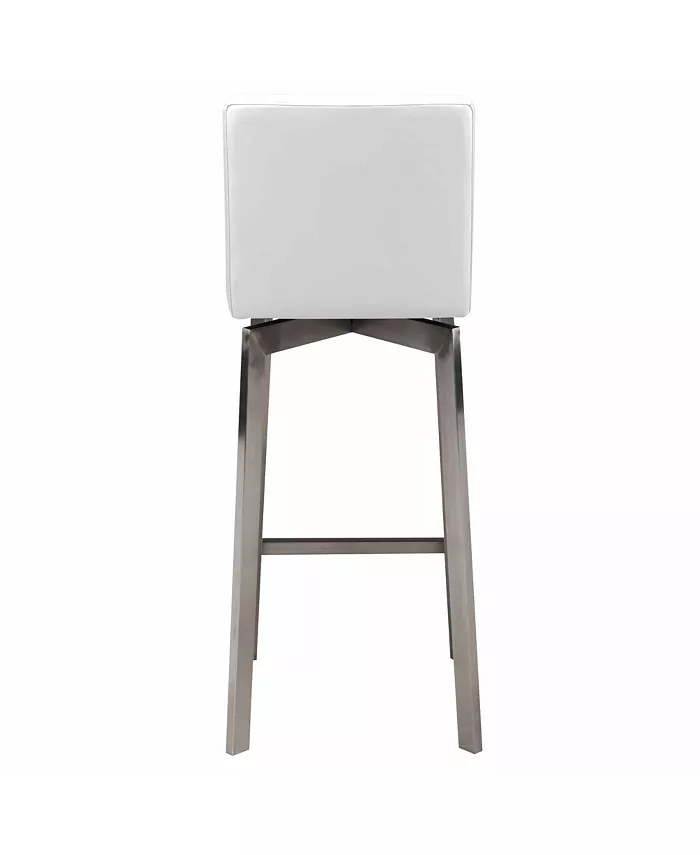 Moes Home Collection Giro Barstool White