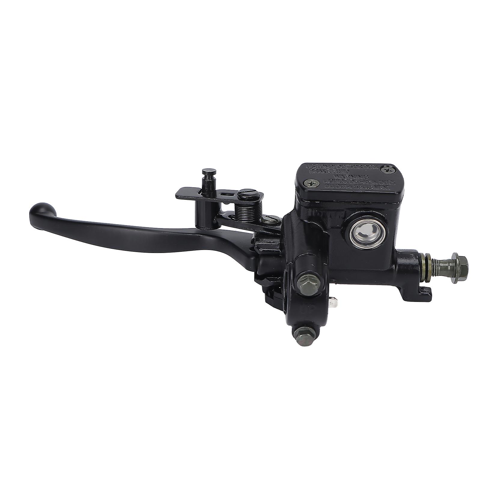 7/8in/22mm Left Brake Lever Master Cylinder Steel Alloy Clutch Lever Replacement For Crf50 Crf70 Crf80 Xr50 Xr70